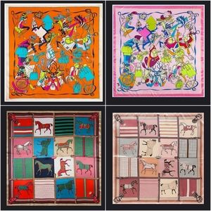 39"x39" Fashion Element Bag Satin Scarf